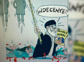 Στο στόχαστρο του θεοκρατικού καθεστώτος του Ιράν η γαλλική σατιρική εφημερίδα Charlie Hebdo